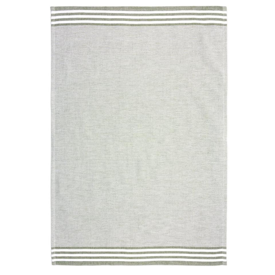 Thyme Modern Stripe Terry Towel
