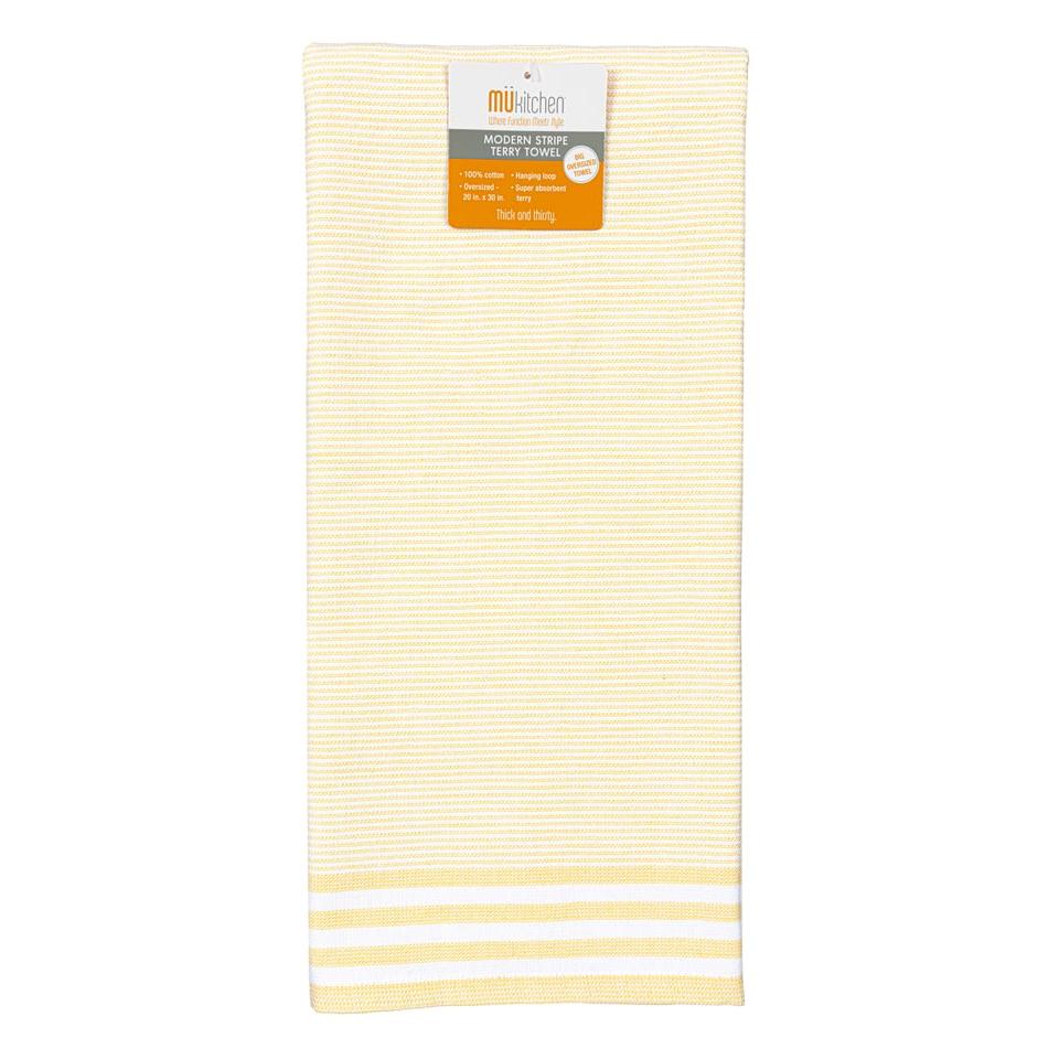 Citrine Mist Modern Terry Towel