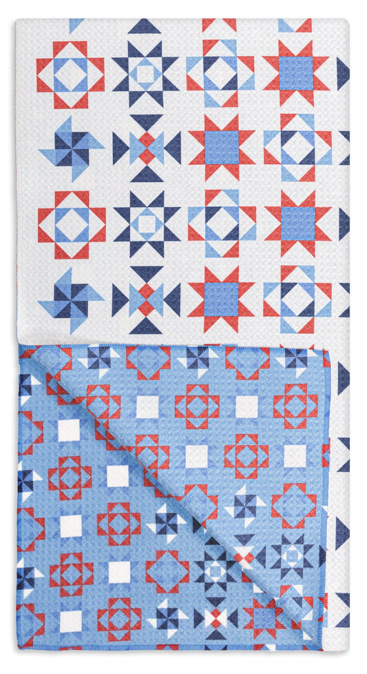 Americana Vibe Recycled Towel 18x30