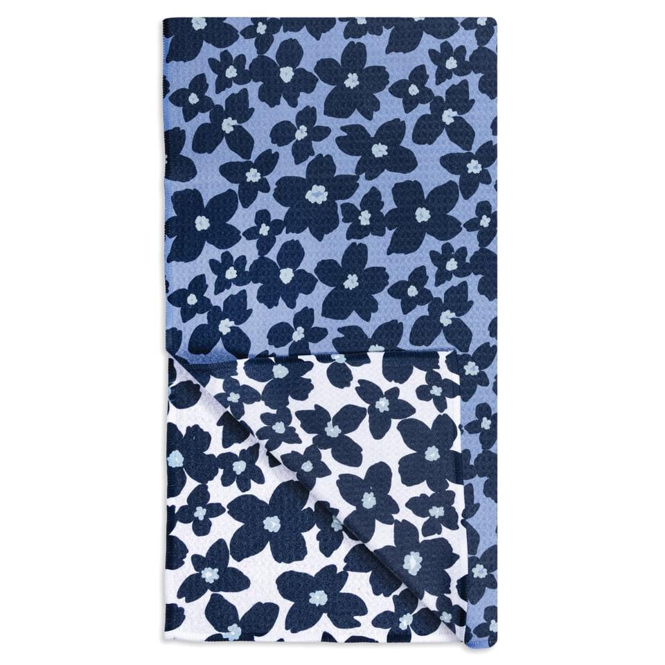 Periwinkle Floral VIBE® Towel