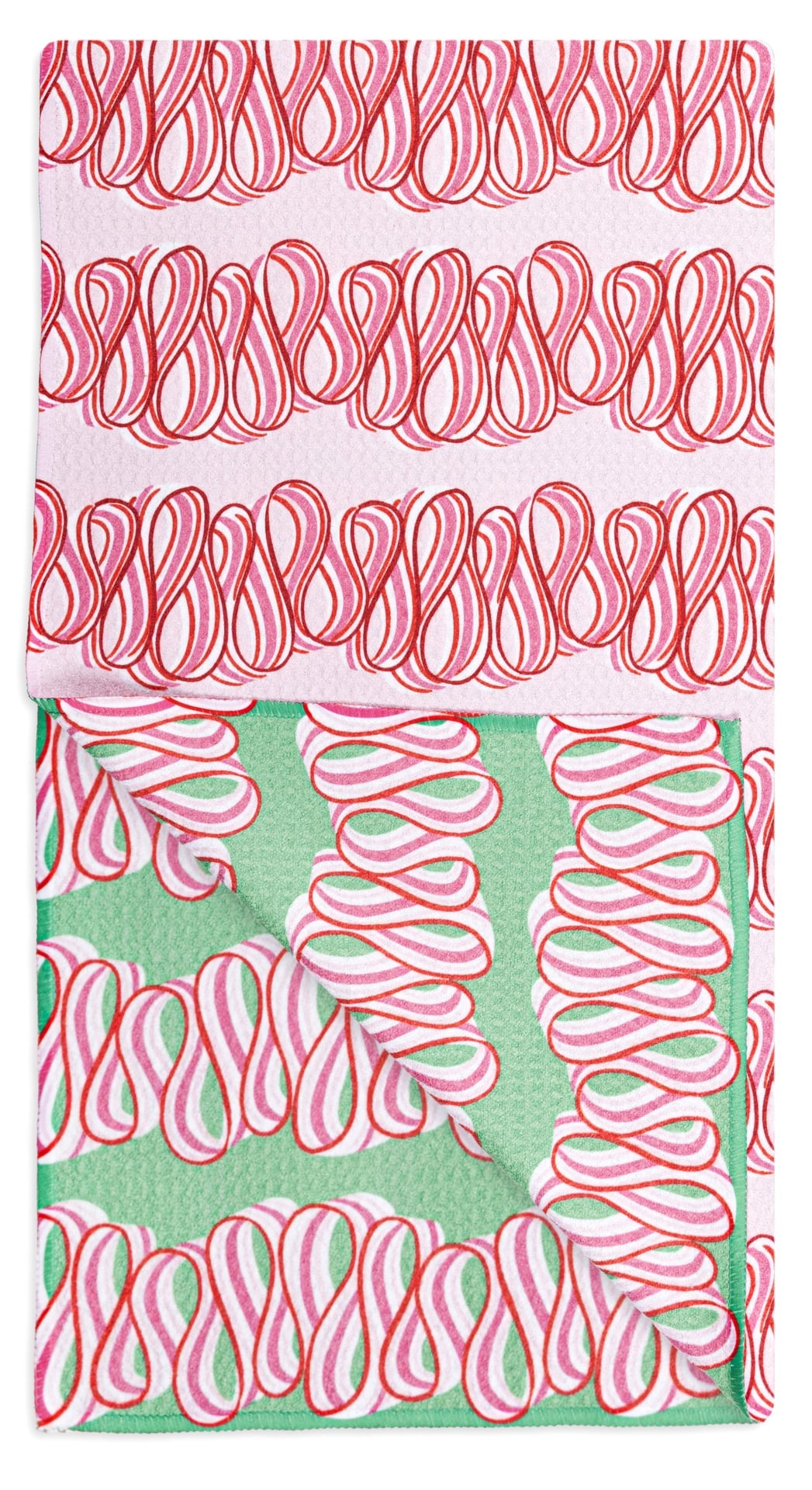 Ribbon Candy Vibe Recycled Towel 18x30