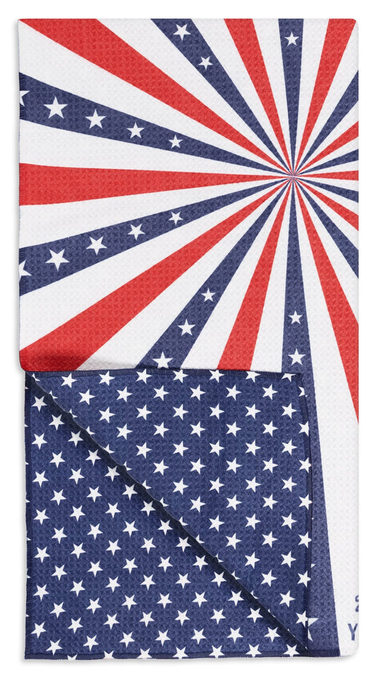 Star Spangled Vibe Recycled Towel 18x30