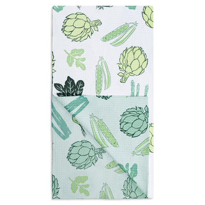 Spring Greens VIBE® Towel