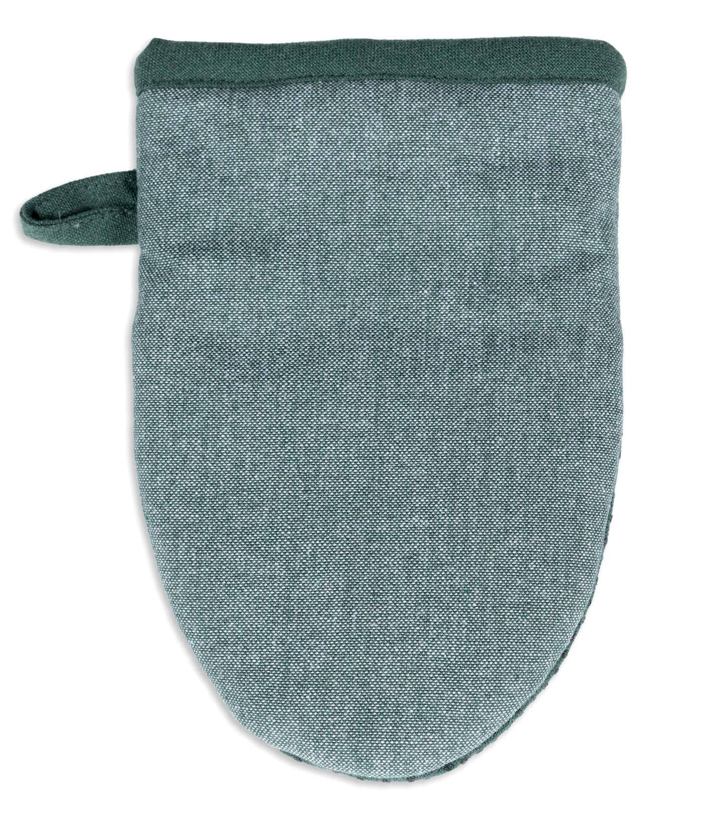 Laurel Wreath Mini Mitt  - Chambray