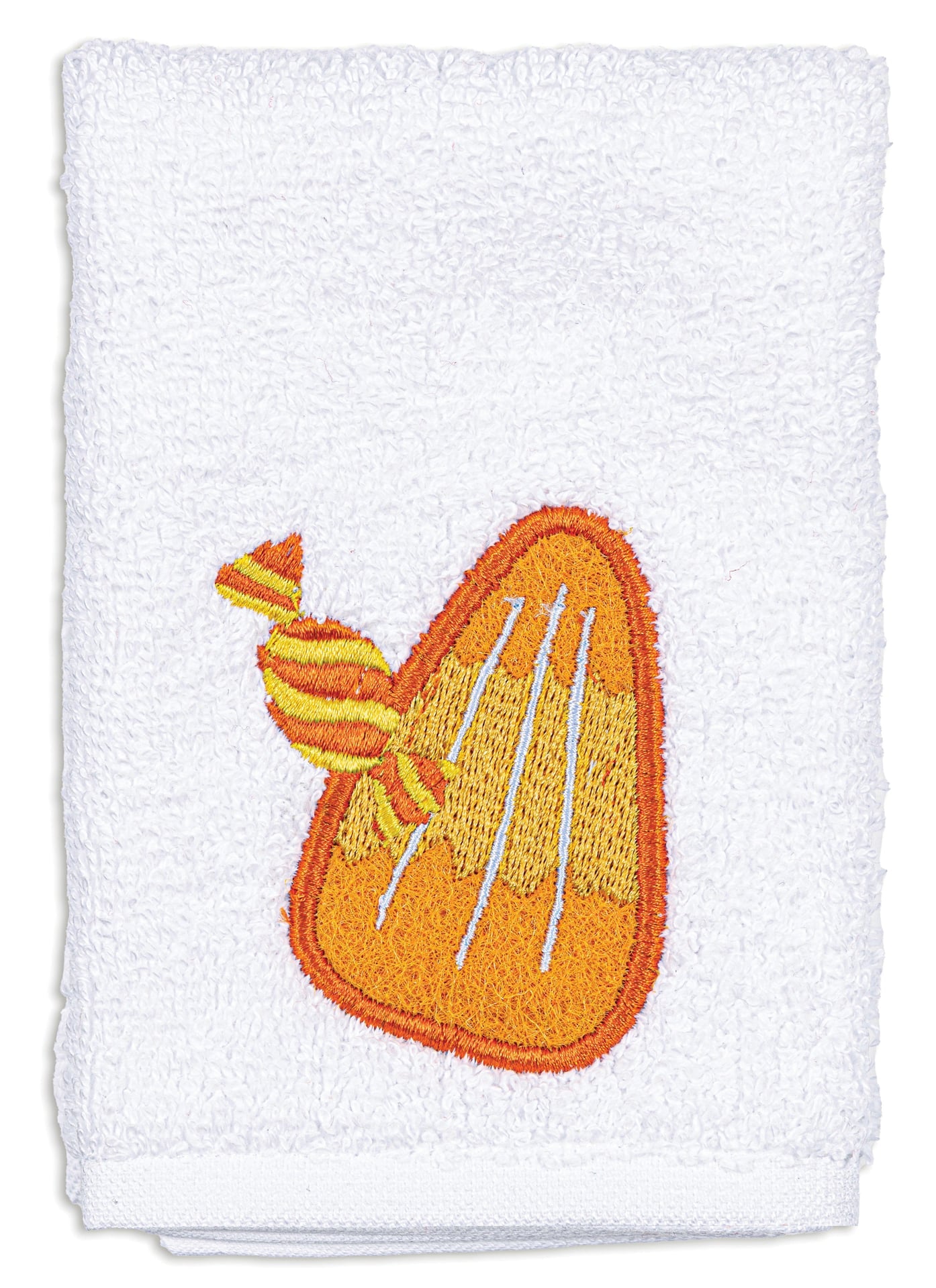 Candy Corn SCRUBSY Cloth