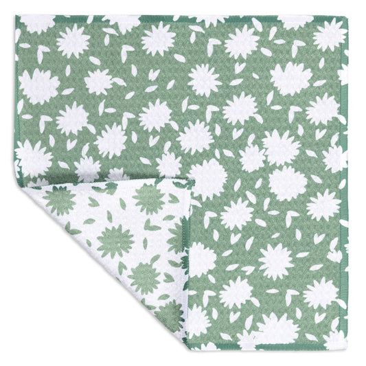 Aster Green Vibe Recycled Cloth Set/2