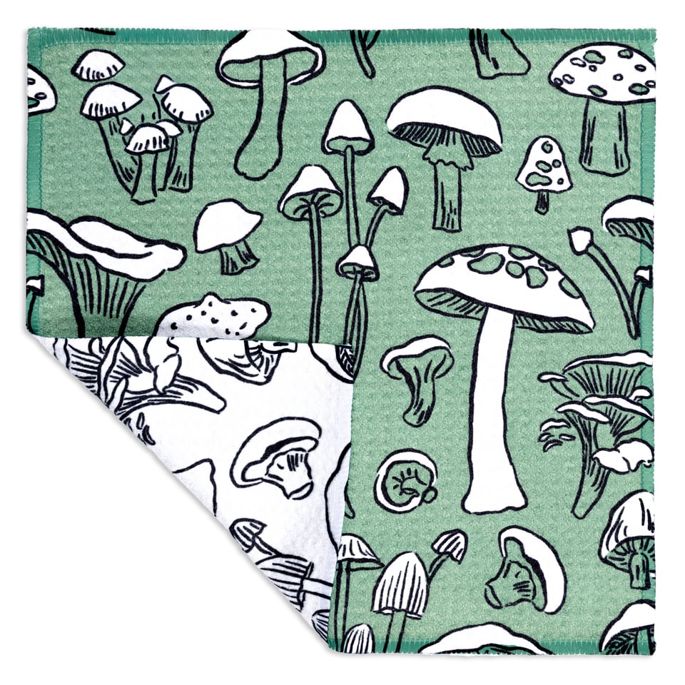 Mushroom Medley Vibe Recycled Cloth Set/2