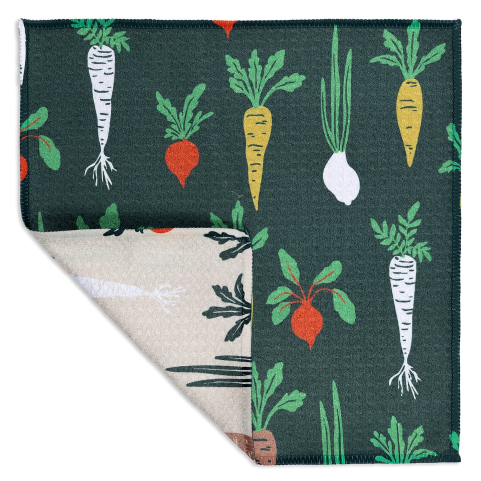 Root Veggies Vibe Recycled Cloth Set/2