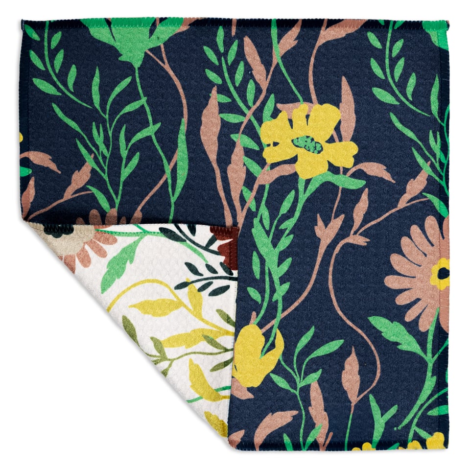 Vine Floral Vibe Recycled Cloth Set/2