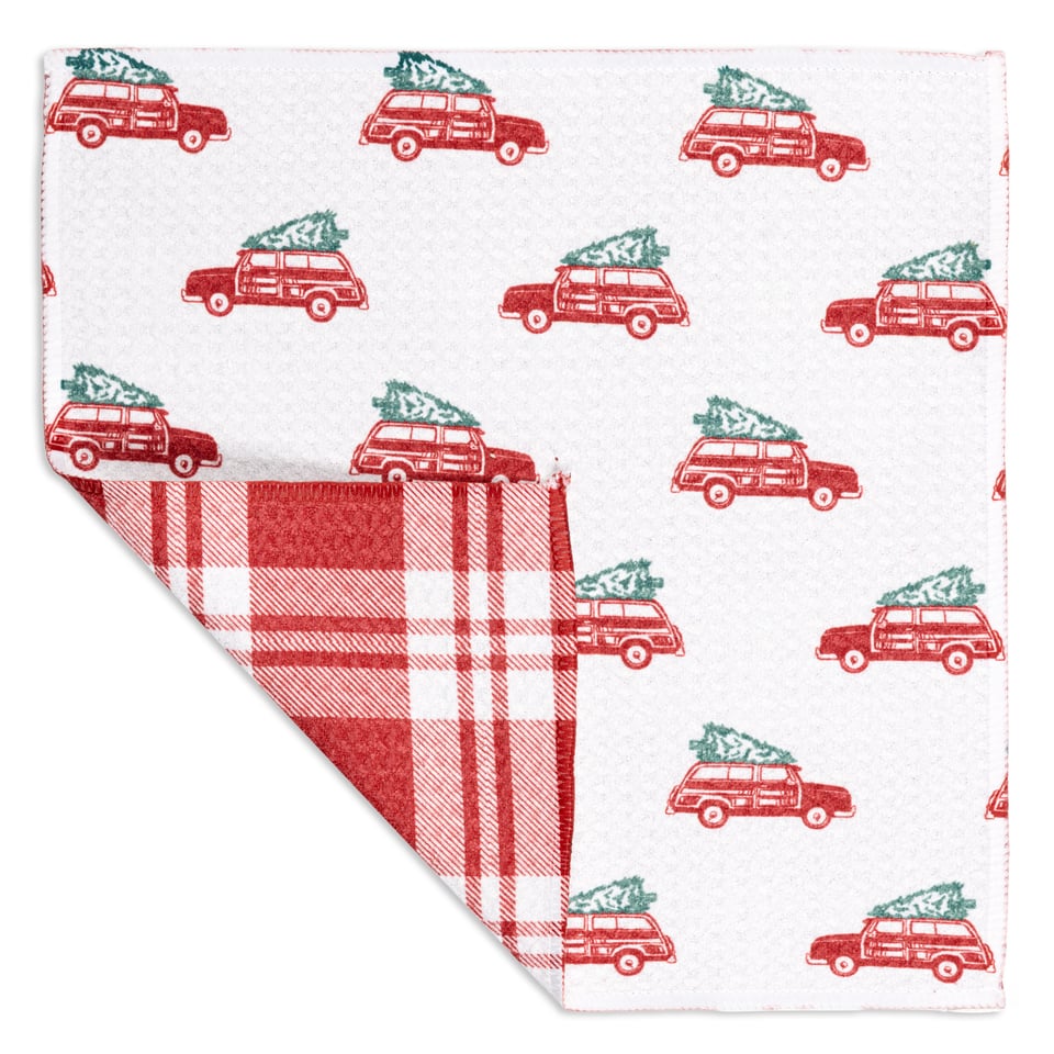 Woodie Wagon Vibe Recycled Cloth Set/2