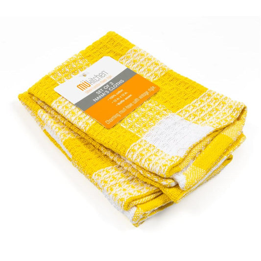Mustard Nana's Dish Cloth 2 Pack