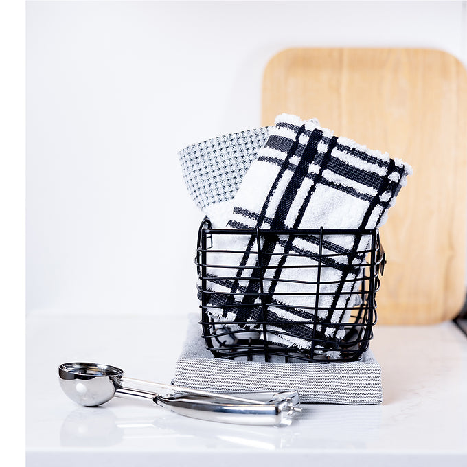 Onyx Waffle Terry Towel