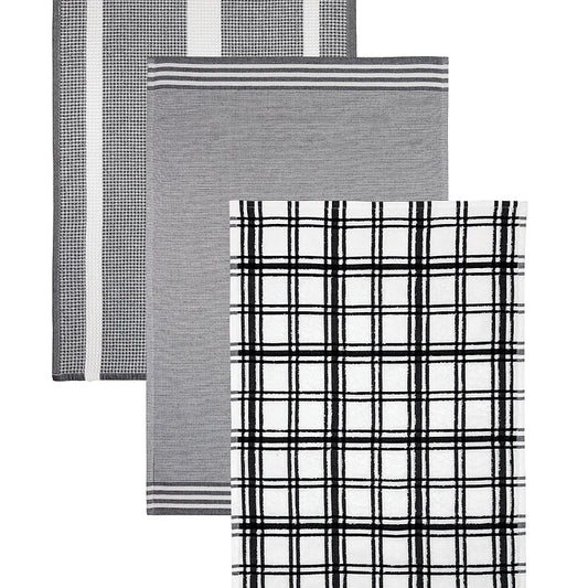 Onyx Waffle Terry Towel