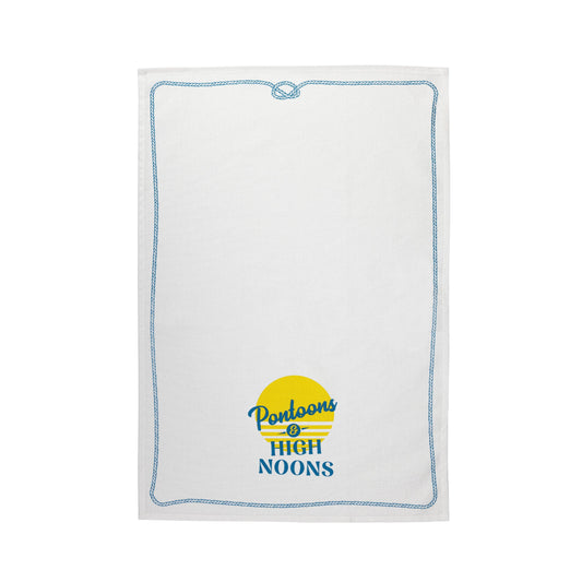 Pontoons Designer Print Towel
