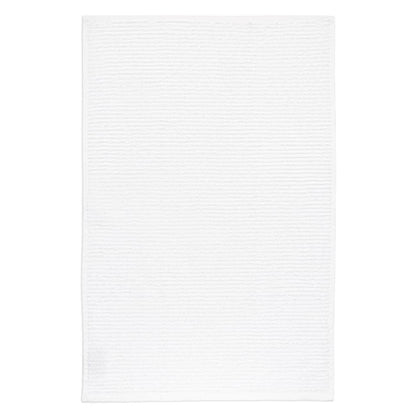 White Ridged Towel