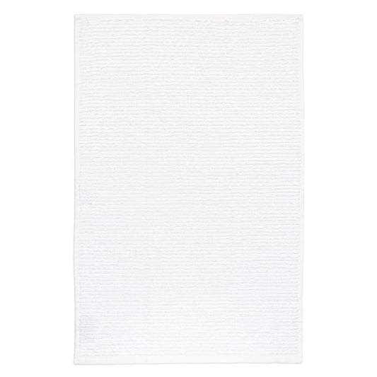 White Ridged Towel