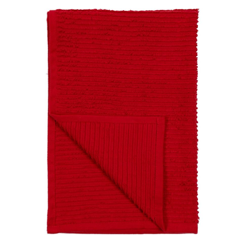 Ruby Ridged Towel