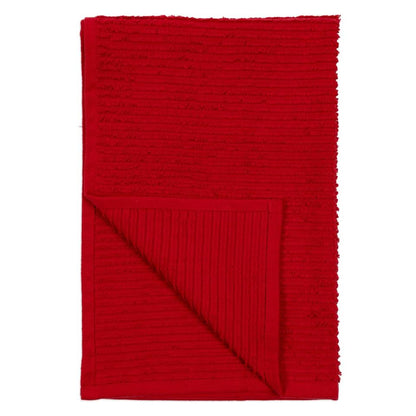 Ruby Ridged Towel