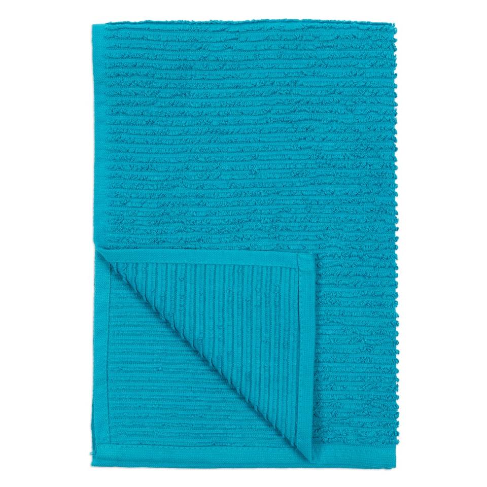 Aquamarine Ridged Towel