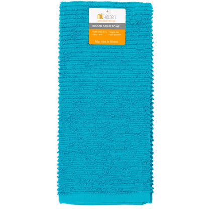 Aquamarine Ridged Towel