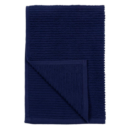 Ink Blue Ridged Towel