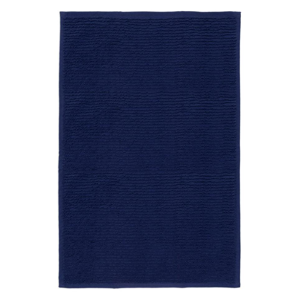 Ink Blue Ridged Towel