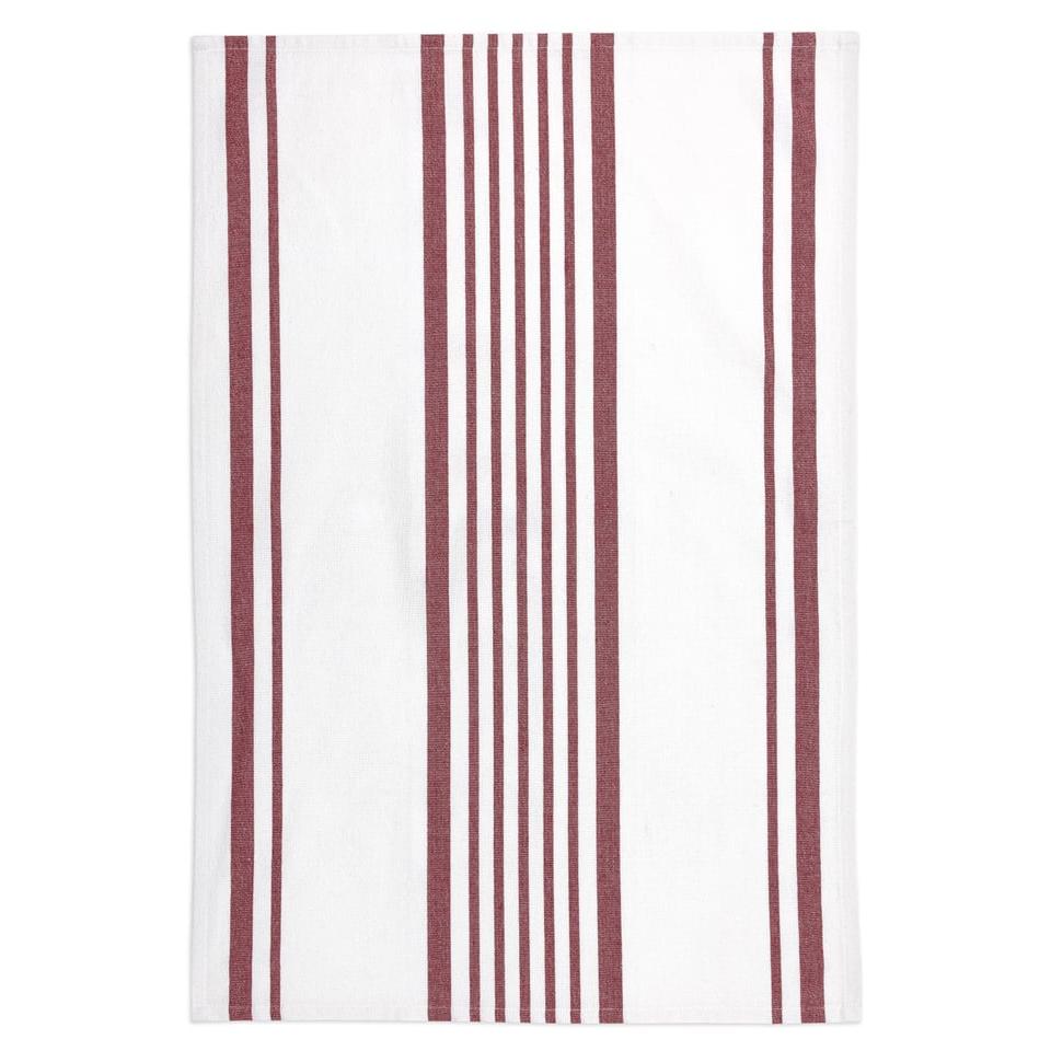 Garnet Relaxed Stripe Towel Set/2