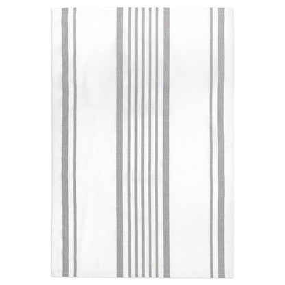 Lunar Gray Relaxed Stripe Towel Set/2