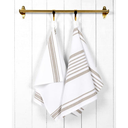 Cedar Ash Relaxed Stripe Towel Set/2