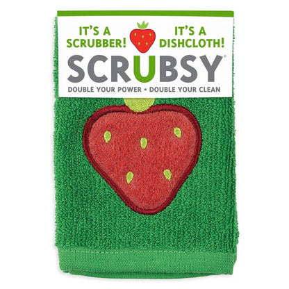 Strawberry SCRUBSY® Cloth