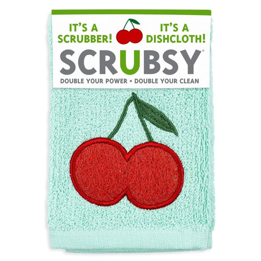 Cherries SCRUBSY® Cloth