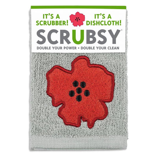 New Poppy SCRUBSY® Cloth