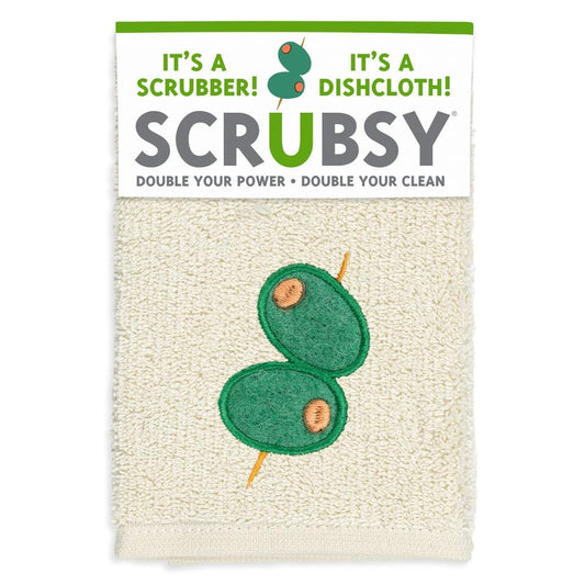 Olive SCRUBSY® Cloth