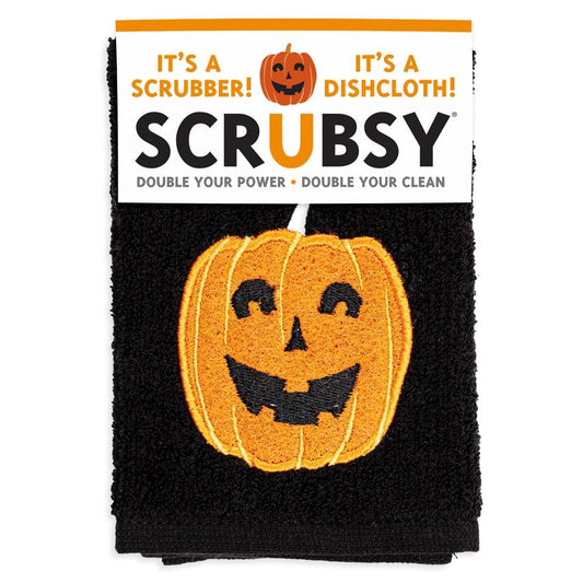Jack-O-Lantern SCRUBSY® Cloth