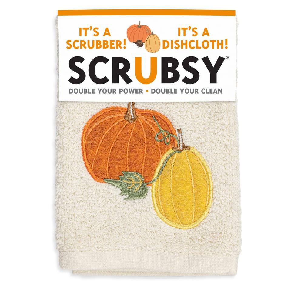 Pumpkin SCRUBSY® Cloth
