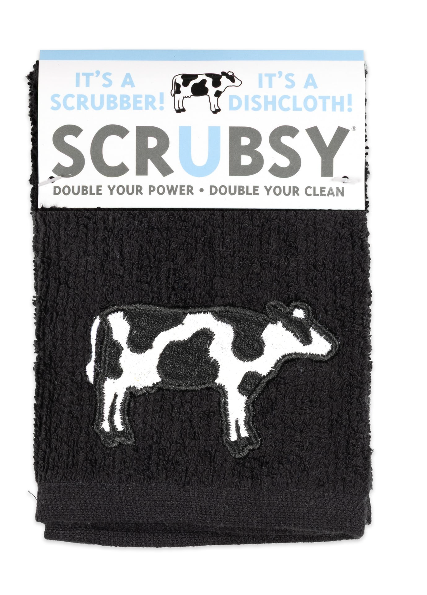 B/W Cow SCRUBSY®