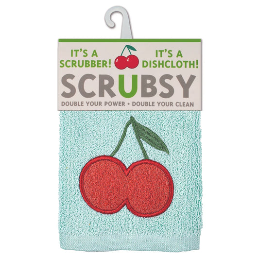 Cherries SCRUBSY® Dish Cloth & Scrubber