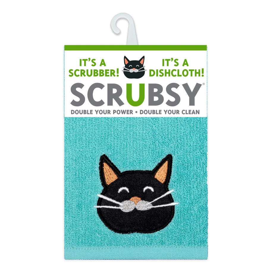 Meow SCRUBSY® Dish Cloth & Scrubber