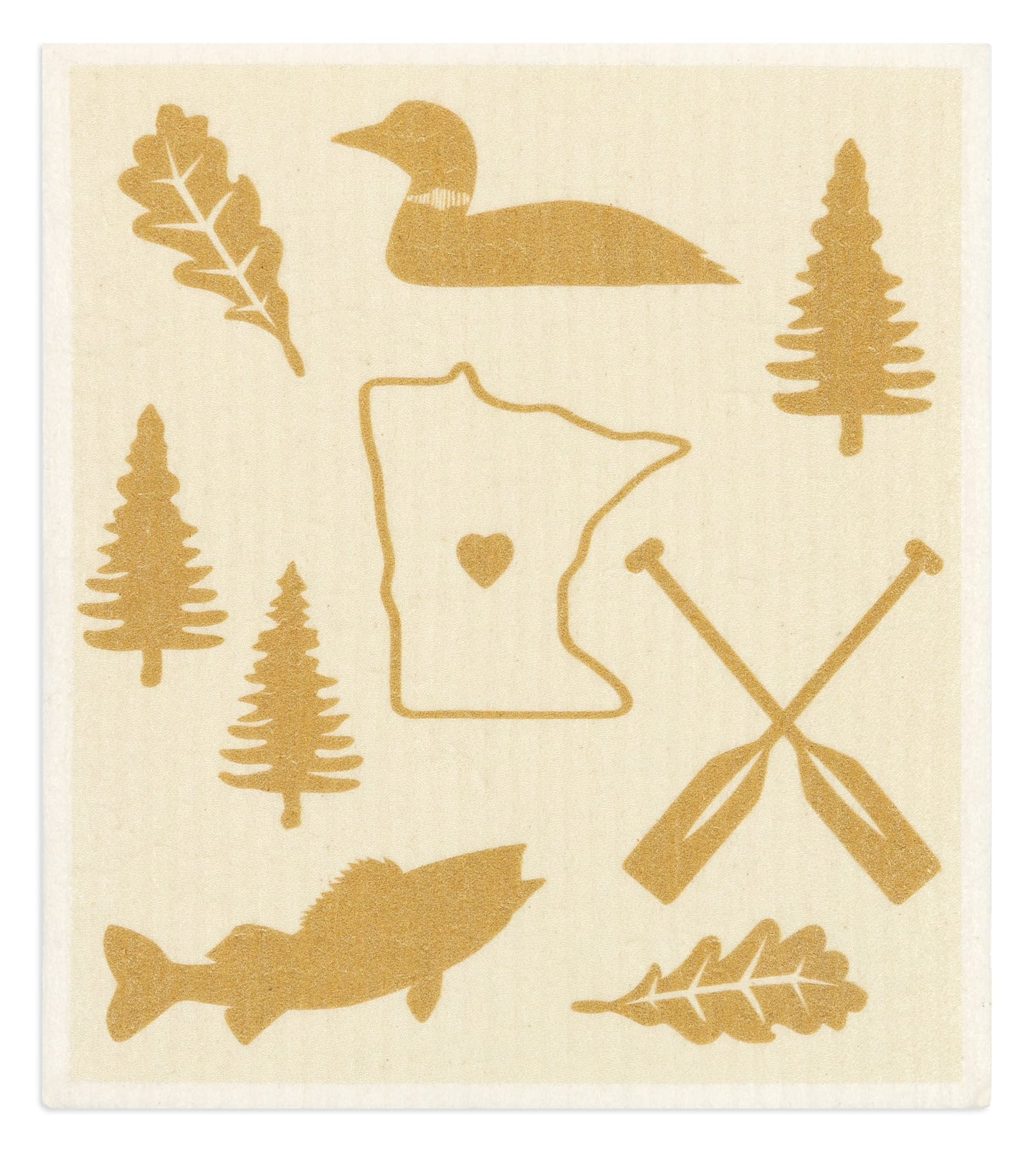 MN Icons Swedish Dishcloth
