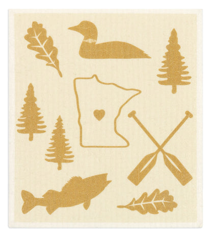 MN Icons Swedish Dishcloth