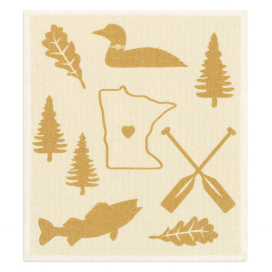 MN Icons Swedish Dishcloth