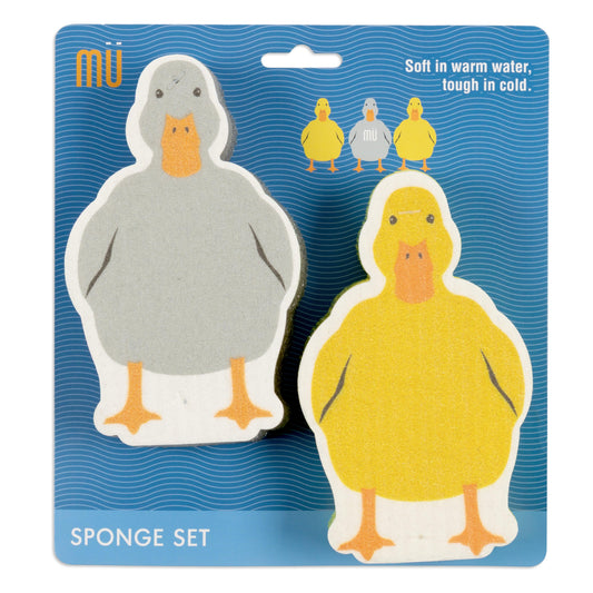Duck Shaped Sponges Set