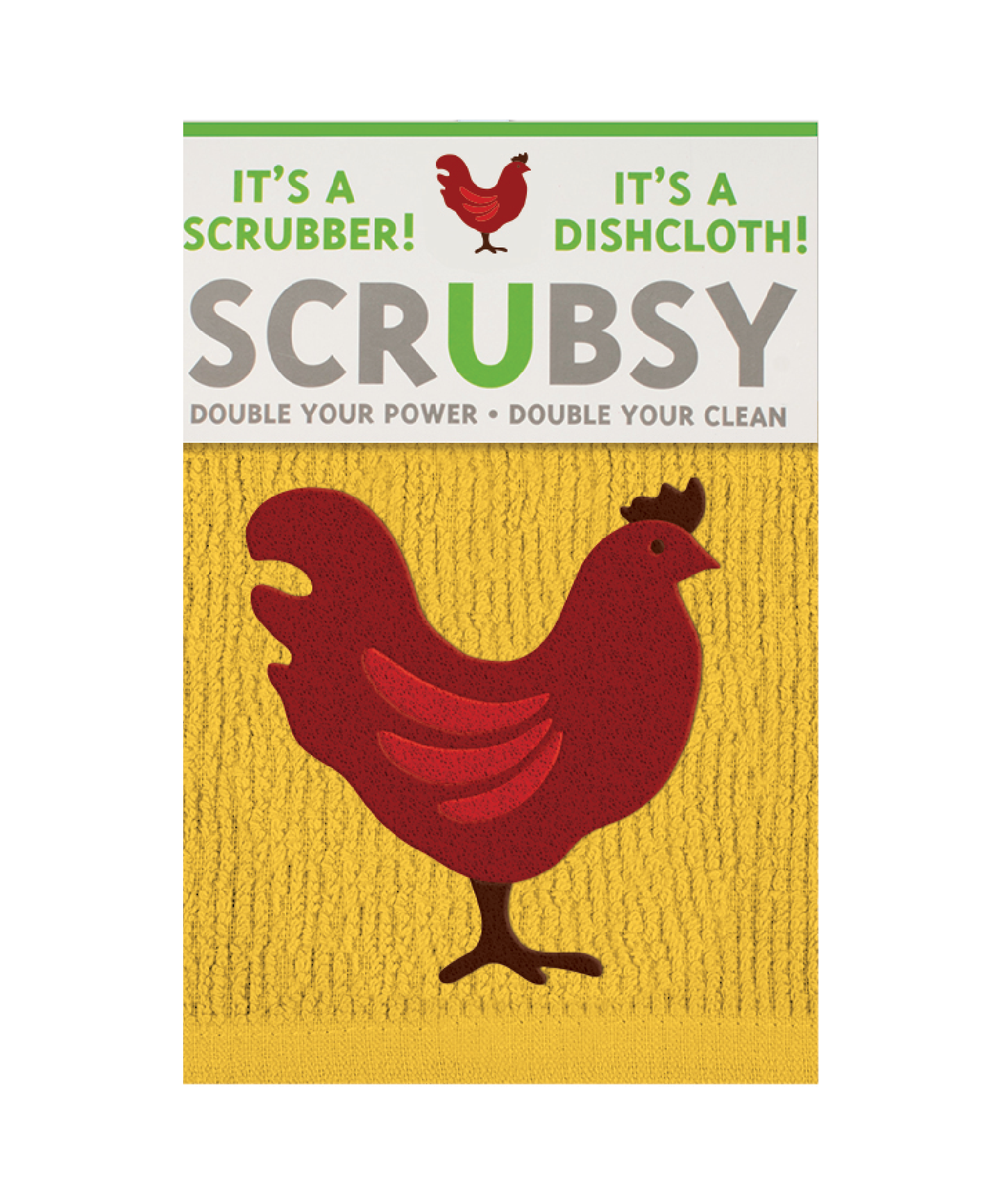 Rooster SCRUBSY® Dish Cloth & Scrubber