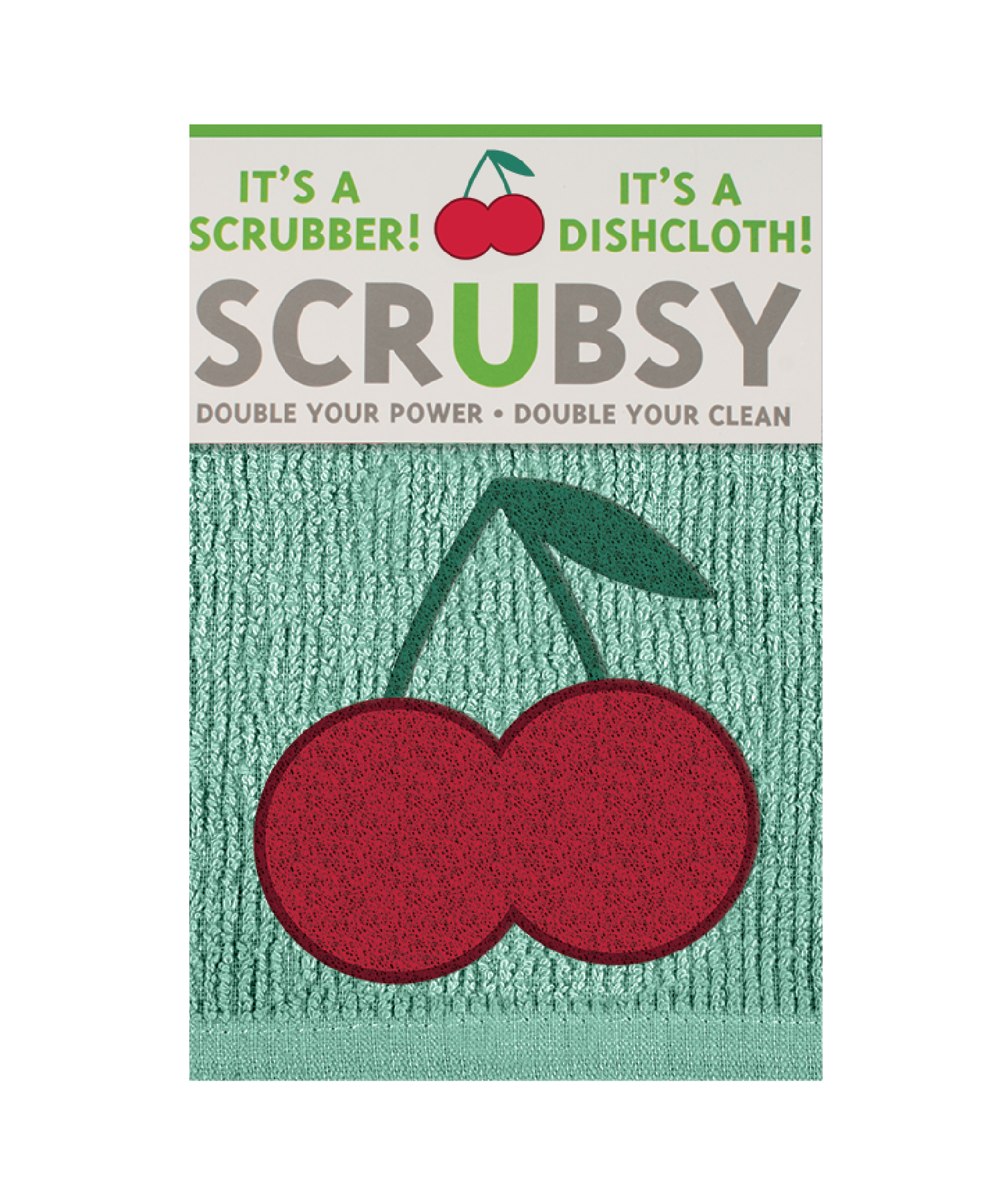 Cherries SCRUBSY® Dish Cloth & Scrubber