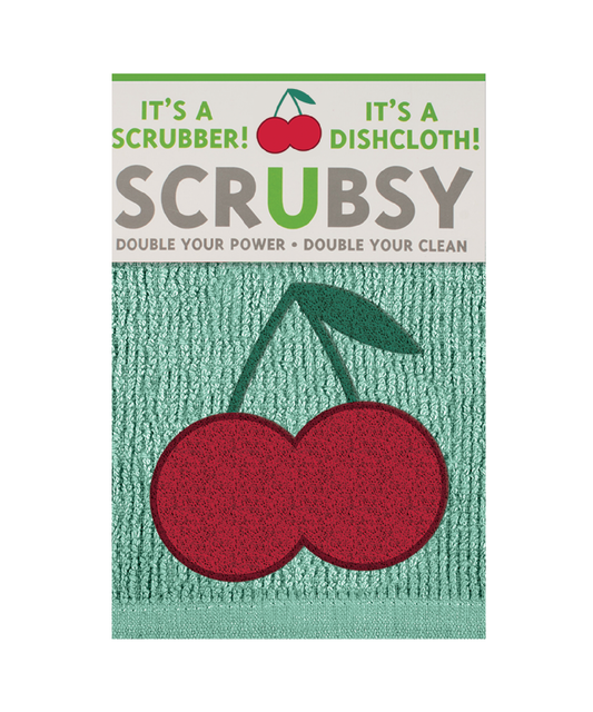 Cherries SCRUBSY® Dish Cloth & Scrubber