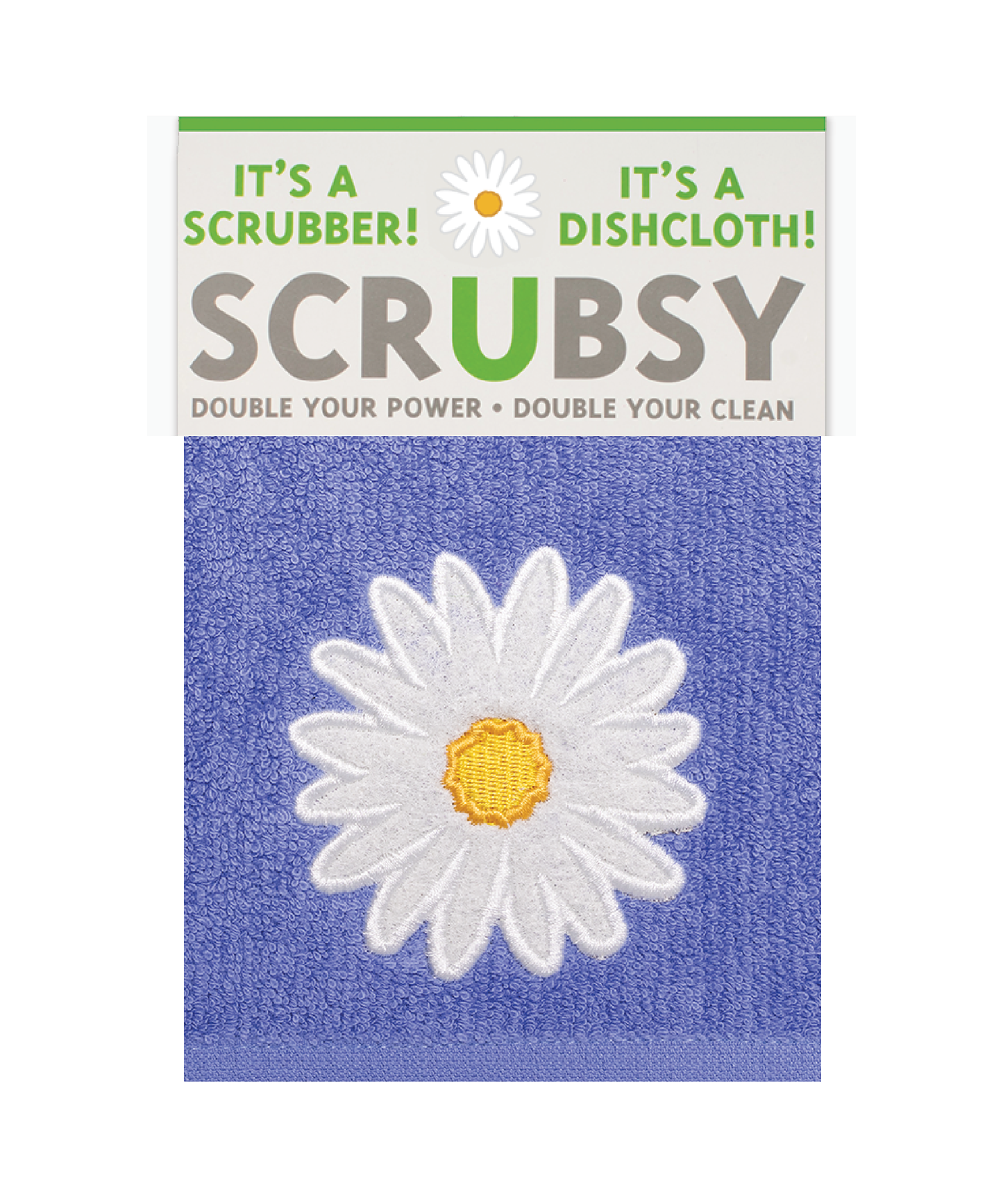 Daisy SCRUBSY® Dish Cloth & Scrubber