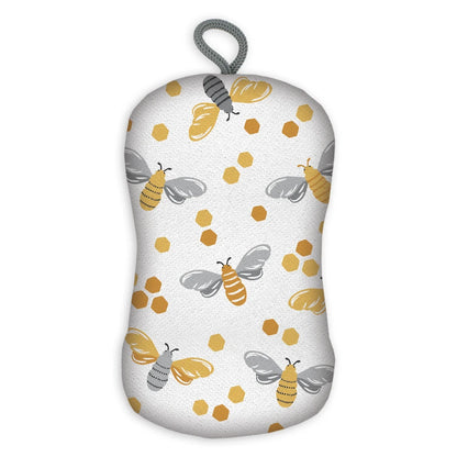 Bees Designer Scrub Sponge