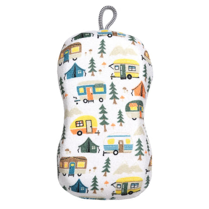 Happy Campers Designer Scrub Sponge