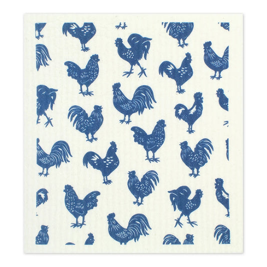 Blue Rooster Designer Sponge Cloth