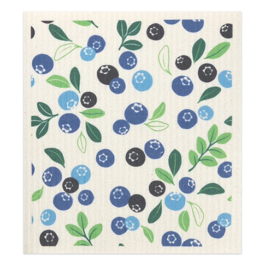 Blueberries Designer Sponge Cloth